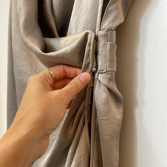 Silver allsaints dress(medium) - Picture 2 of 5